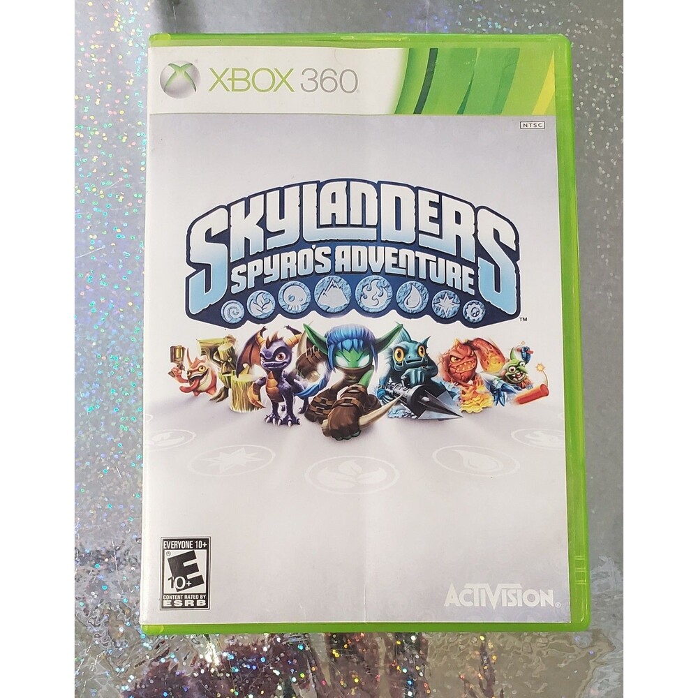 Skylanders Spyros Adventure Xbox 360 Game, Book Battlecast Cards Portal Of Power